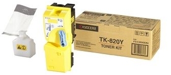 Cartus Toner Yellow Tk-820Y 7K Original Kyocera Fs-C8100Dn