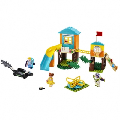 Aventura lui Buzz si Bo Peep pe terenul de joaca 10768 LEGO Disney Pixar Toy Story 4