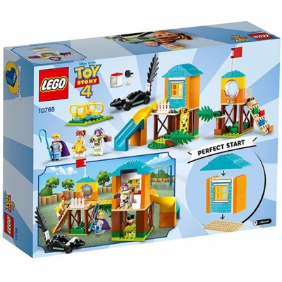 Aventura lui Buzz si Bo Peep pe terenul de joaca 10768 LEGO Disney Pixar Toy Story 4