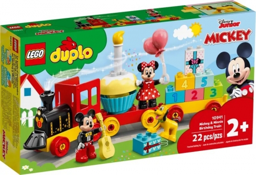 Trenul aniversar Mickey si Minnie LEGO Duplo 