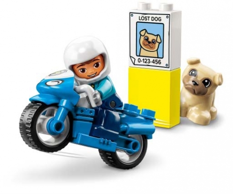 Motocicleta de Politie 10967 LEGO Duplo