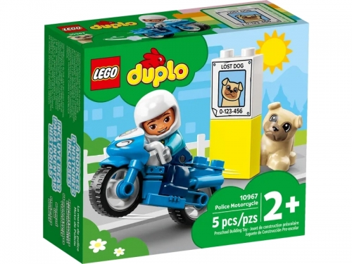 Motocicleta de Politie 10967 LEGO Duplo