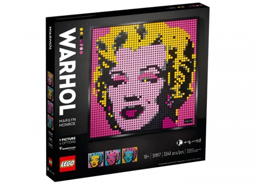 Andy Warhols Marilyn Monroe 31197 LEGO Zebra