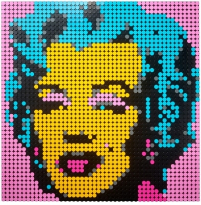 Andy Warhols Marilyn Monroe 31197 LEGO Zebra