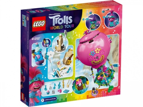 Aventura lui Poppy cu balonul cu aer cald 41252 LEGO Trolls World Tour