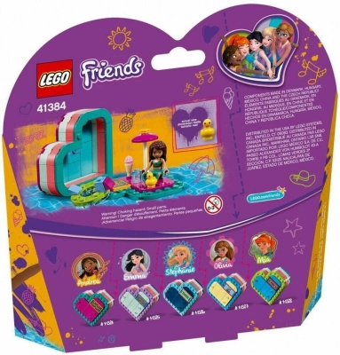 Cutia de vara in forma de inima a Andreei 41384 LEGO Friends