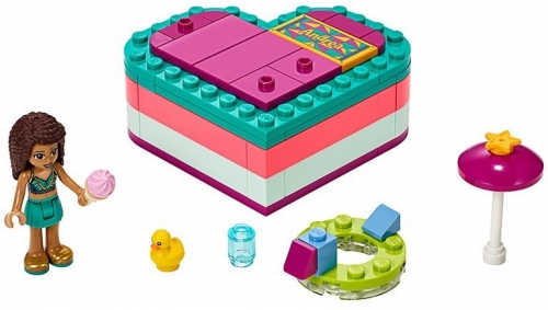 Cutia de vara in forma de inima a Andreei 41384 LEGO Friends