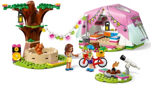 Camping luxos in natura 41392 LEGO Friends