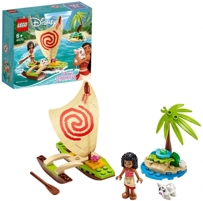 Aventura pe ocean a Moanei 43170 LEGO Disney Princess