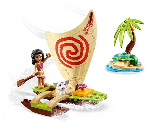 Aventura pe ocean a Moanei 43170 LEGO Disney Princess