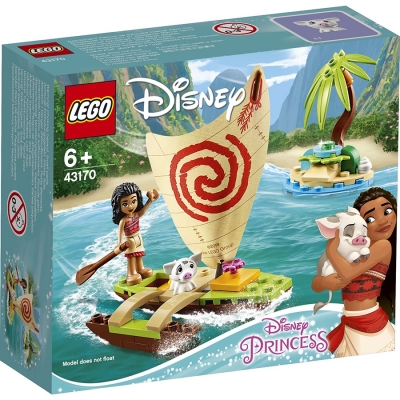 Aventura pe ocean a Moanei 43170 LEGO Disney Princess