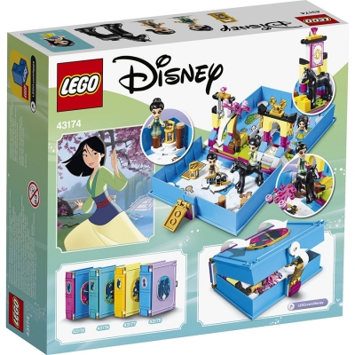 Aventuri din cartea de povesti cu Mulan 43174 LEGO Disney Princess