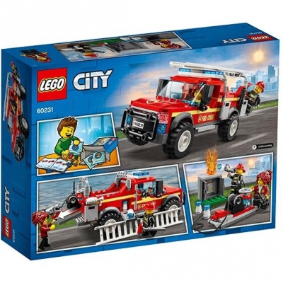 Camionul de interventie al comandantului pompierilor 60231 LEGO City