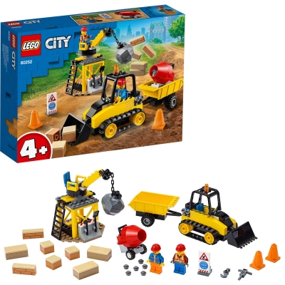 Buldozer pentru constructii 60252 LEGO City