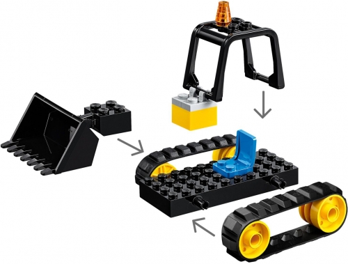 Buldozer pentru constructii 60252 LEGO City