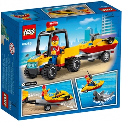 ATV si barca de salvamari 60286 LEGO City 