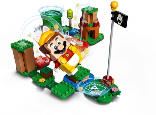 Costum de puteri : Pisica 71372 LEGO Super Mario 