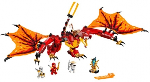 Atacul Dragonului de Foc 71753 LEGO Ninjago 