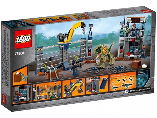 Atacul avanpostului cu Dilophosaurus 75931 LEGO Jurassic World