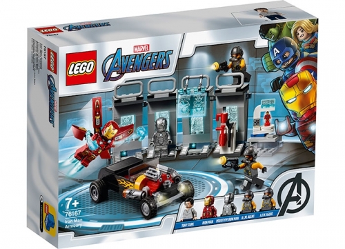 Arsenalul lui Iron Man 76167 LEGO Super Heroes 