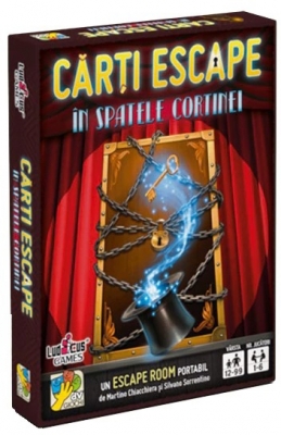 Joc de carti Escape, In spatele cortinei, dv Giochi