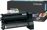 Cartus Toner Yellow Return C7700Ys 6K Original Lexmark C770N