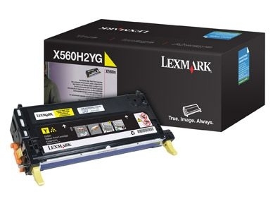 Cartus Toner Yellow X560H2Yg 10K Original Lexmark X560N