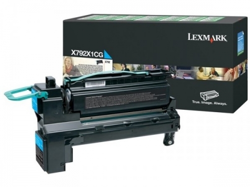 Cartus Toner Return Cyan C792X1Cg 20K Original Lexmark C792E