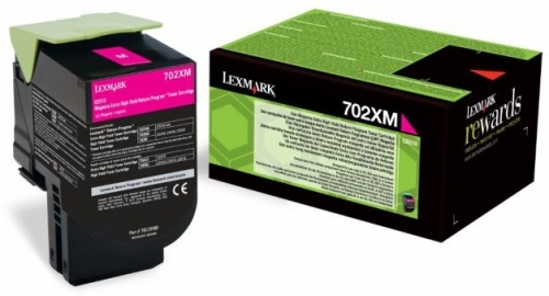 Cartus Toner Magenta Return Nr.702Xm 70C2Xm0 4K Original Lexmark Cs510De