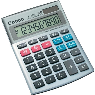 Calculator de birou 10 cifre Dual Power Canon