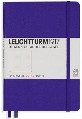 Caiet cu elastic A5, 125 file, punctat, Leuchtturm1917 