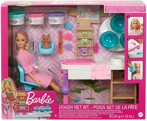 Set de joaca O zi la salonul spa Barbie