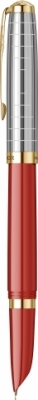 Stilou 51 Royal premium 18k, red rage GT, Parker