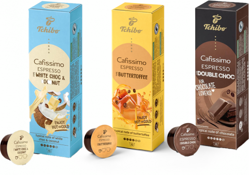 Pachet cafea Winter Pack capsule Tchibo Cafissimo 3 cutii/set