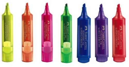 Textmarker Superfluorescent 1546 Faber-Castell