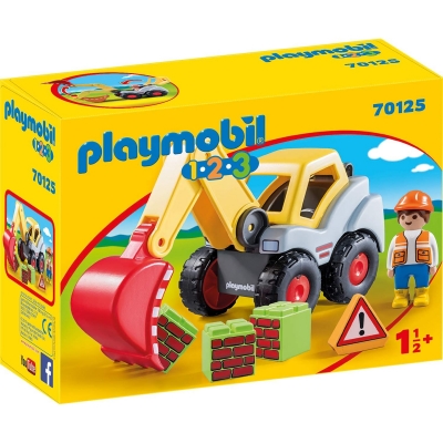 1.2.3 Excavator Cu Brat Mobil Playmobil