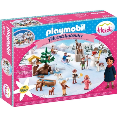 Calendar Craciun - Lumea Lui Heidi Playmobil