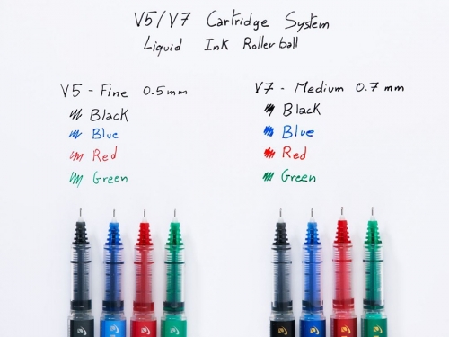 Roller reincarcabil V7 Hi-Tecpoint 0.7 mm Pilot 