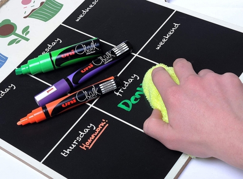 Marker creta lichida Chalk PWE-5M Uni-Ball