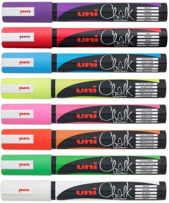 Marker creta lichida Chalk PWE-5M Uni-Ball