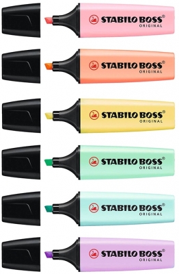 Textmarker Pastel Original Stabilo Boss