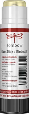 Glue stick PTG lipici solid transparent, 39 g, Tombow