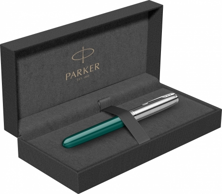 Stilou 51 Royal premium, teal blue GT, Parker