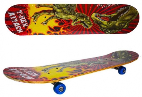 Placa skateboard din lemn, 80 cm, diverse modele