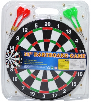 Set de joaca Darts cu 4 sageti 