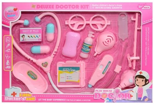 Set de joaca Doctor, 13 piese/cutie 