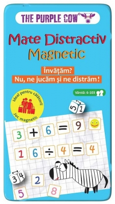 Joc magnetic Matematica distractiva The purple cow