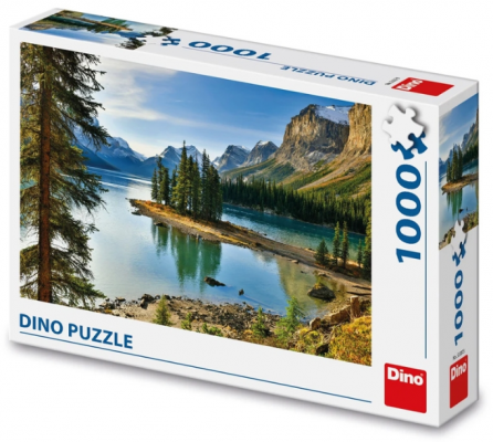 Puzzle Lacul Maligne, 1000 piese 