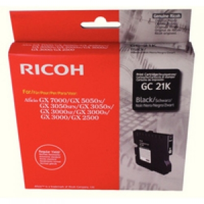 Cartus Gel Black Gc-21K 405532 1,5K Original Ricoh Gx3000