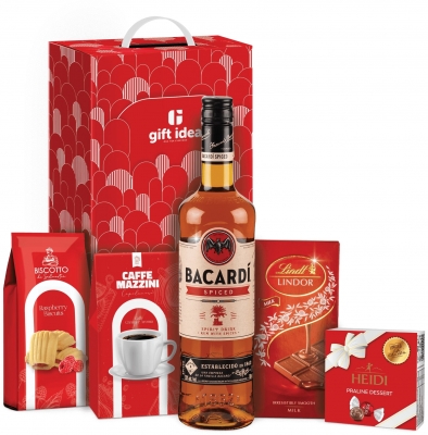 Cos cadou Craciun Bacardi Gift